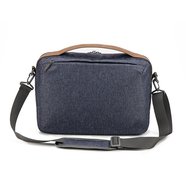 Mens Waterproof Canvas Messenger Bag for 14 Inch Laptop