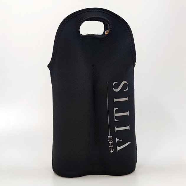 Custom Neoprene Doube Bottle Wine Tote