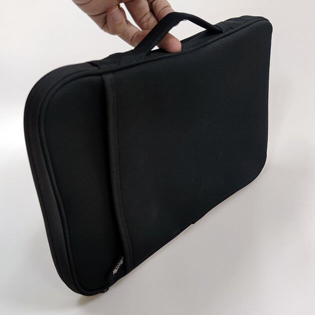 Sideway of Neoprene laptop bag