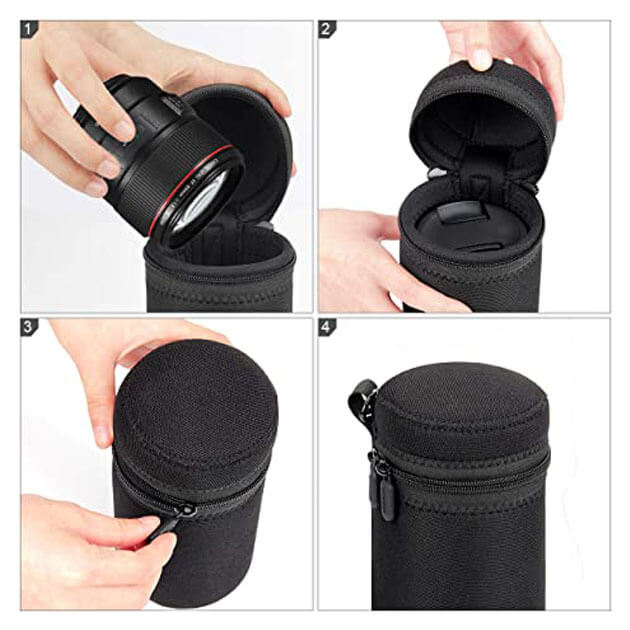 camera lens bag