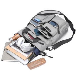 multi-pocket backpack