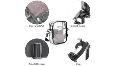 Custom clear bag for women